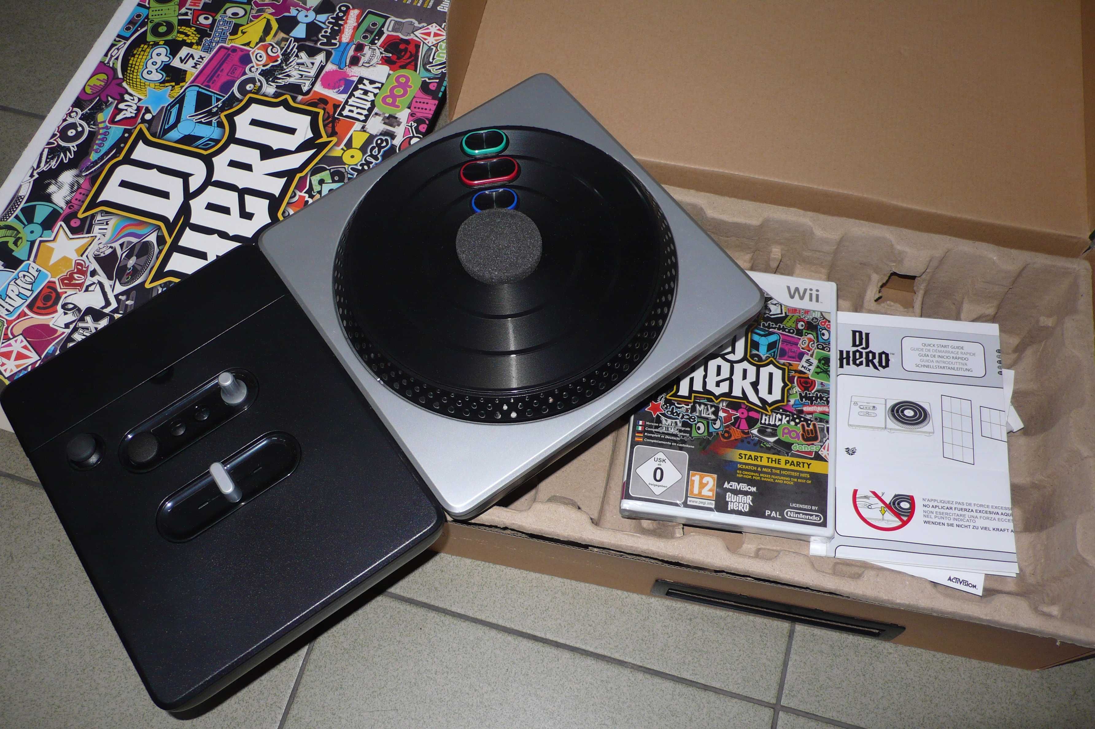 Nowa konsola dj hero do nintendo wii