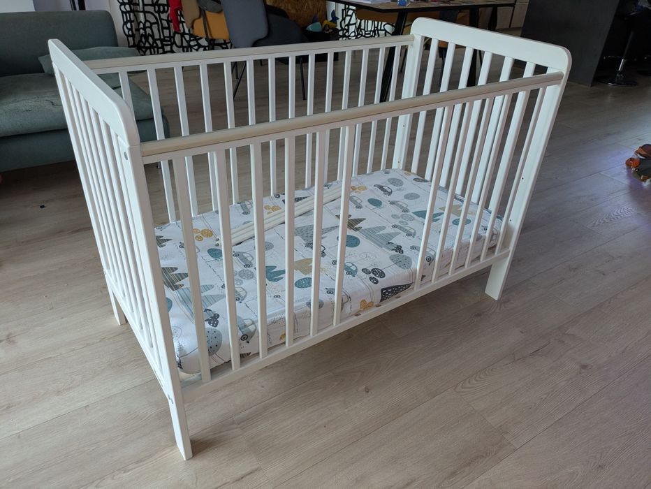 Łóżeczko dziecięce 120x60 drewniane Woodies