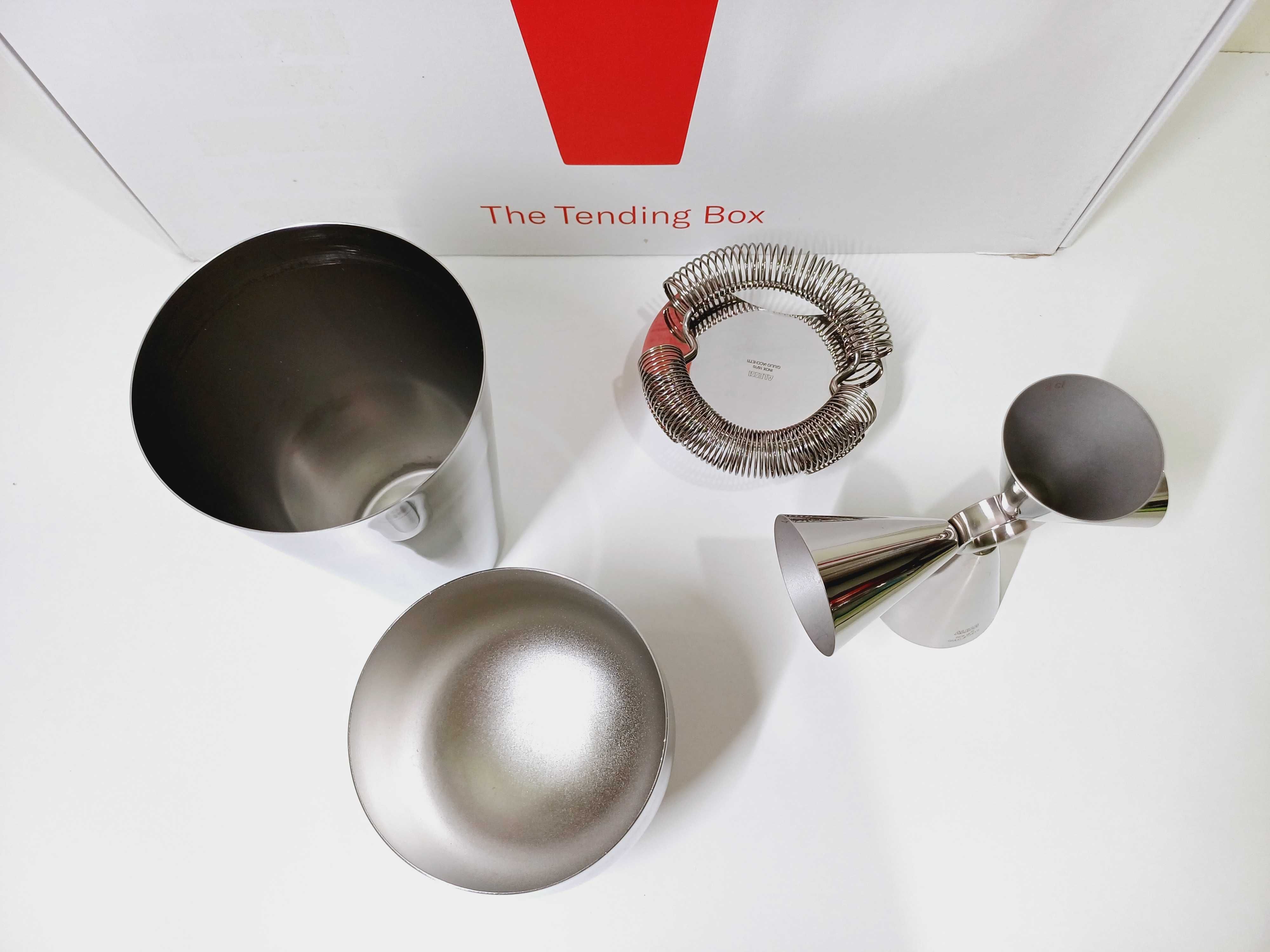Alessi THE TENDING Shaker + Akcesoria Barmańskie