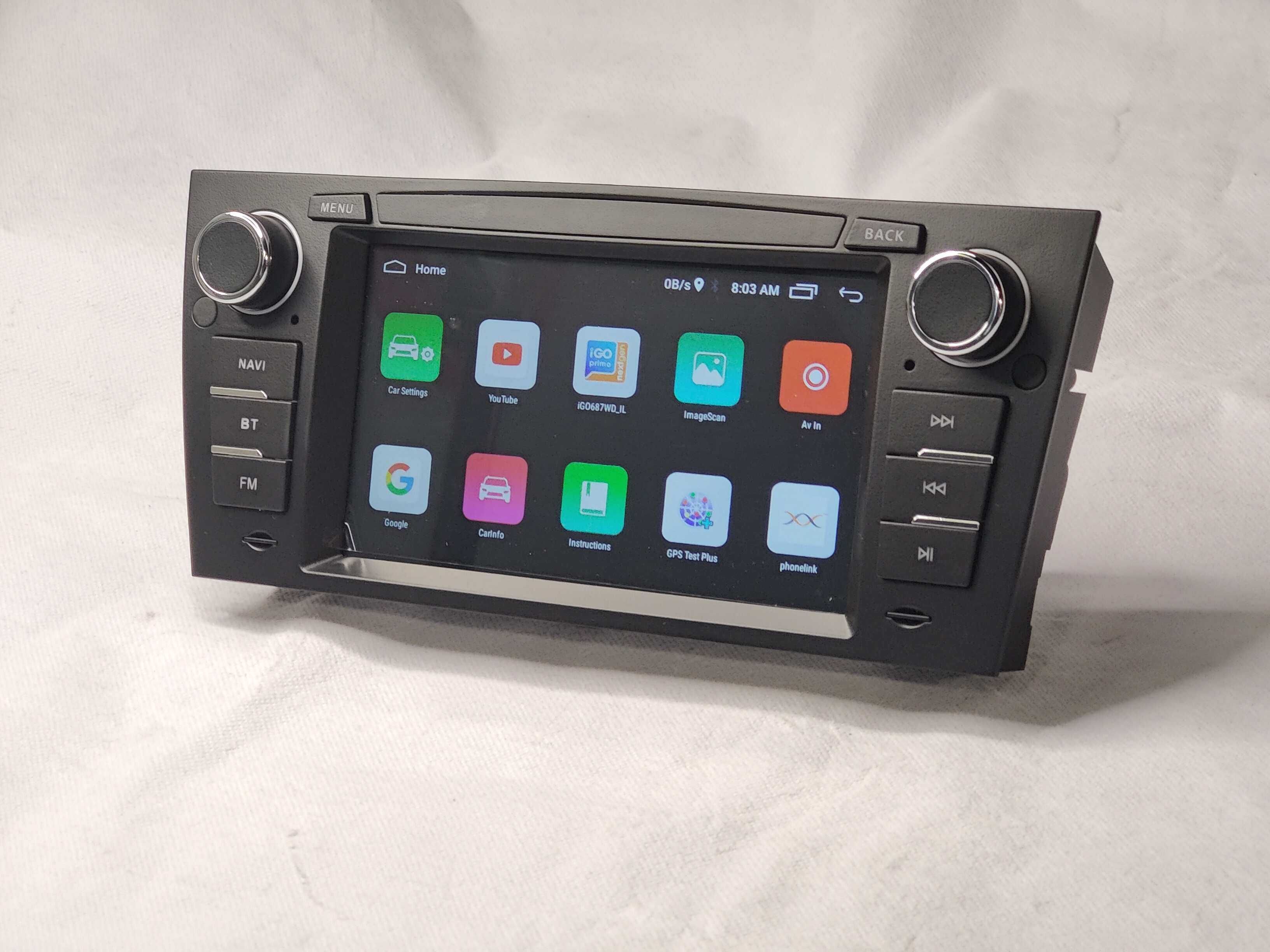 Radio 2 DIN Android para BMW Serie 3 - E90 E91 E92 E93 - Novo Garantia