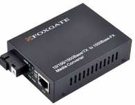 Медиаконвертер FoxGate EC-Q-1G-1SM-1310nm/1550nm-20