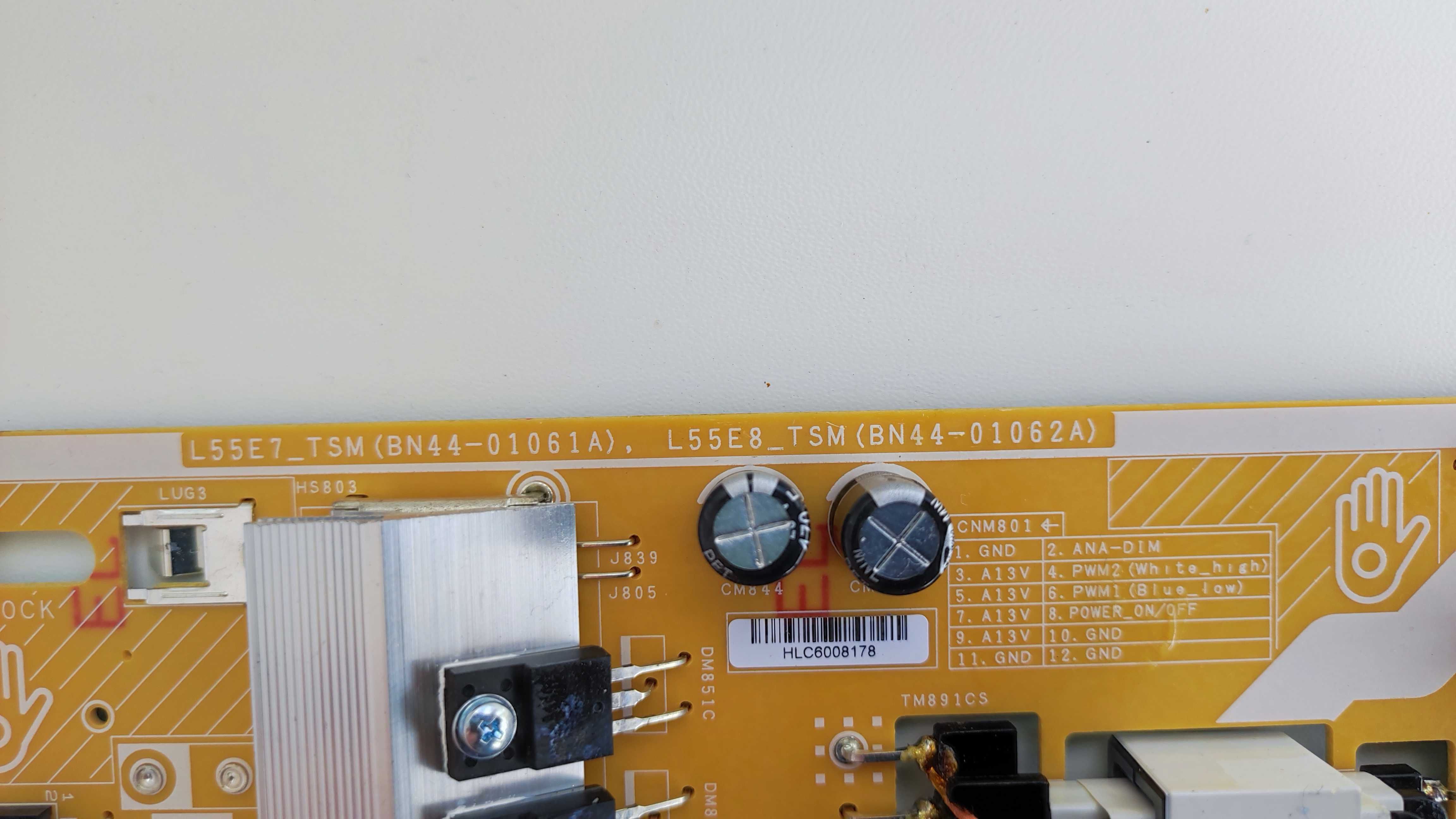 Плата блок питания BN44-01061A для тв Samsung UE55TU8500