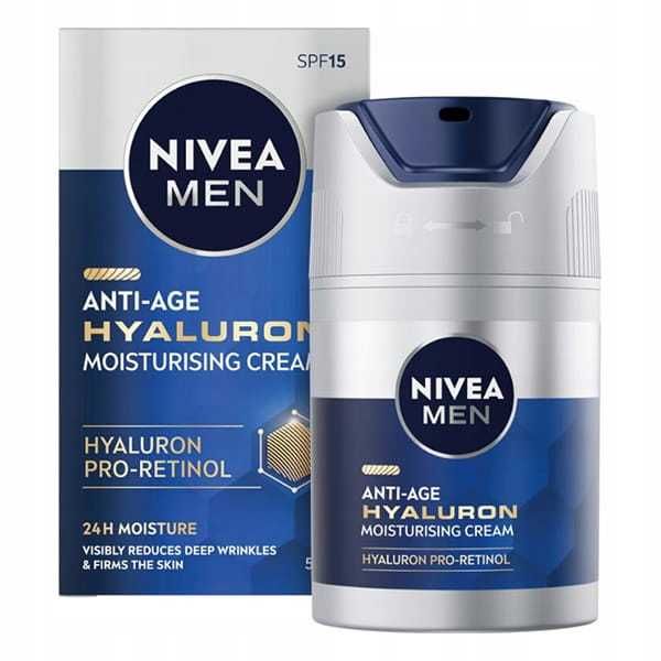 NIVEA MEN HYALURON przeciwzmarszczkowy krem dla mężczyzn