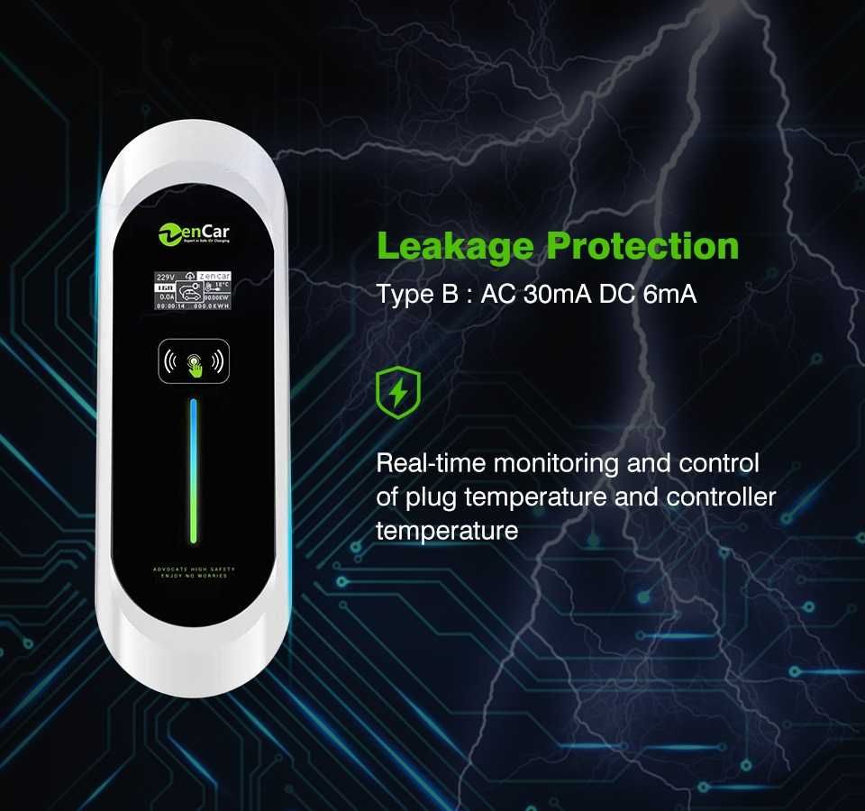 Ładowarka NEW Zencar 11kW, dł. 7m + 2x adaptery