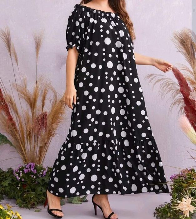 vestido de tamanho grande