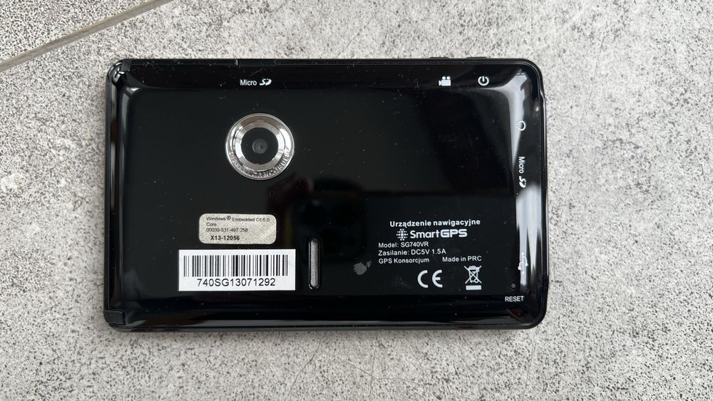 SmartGPS SG740VR z wideorejestratorem