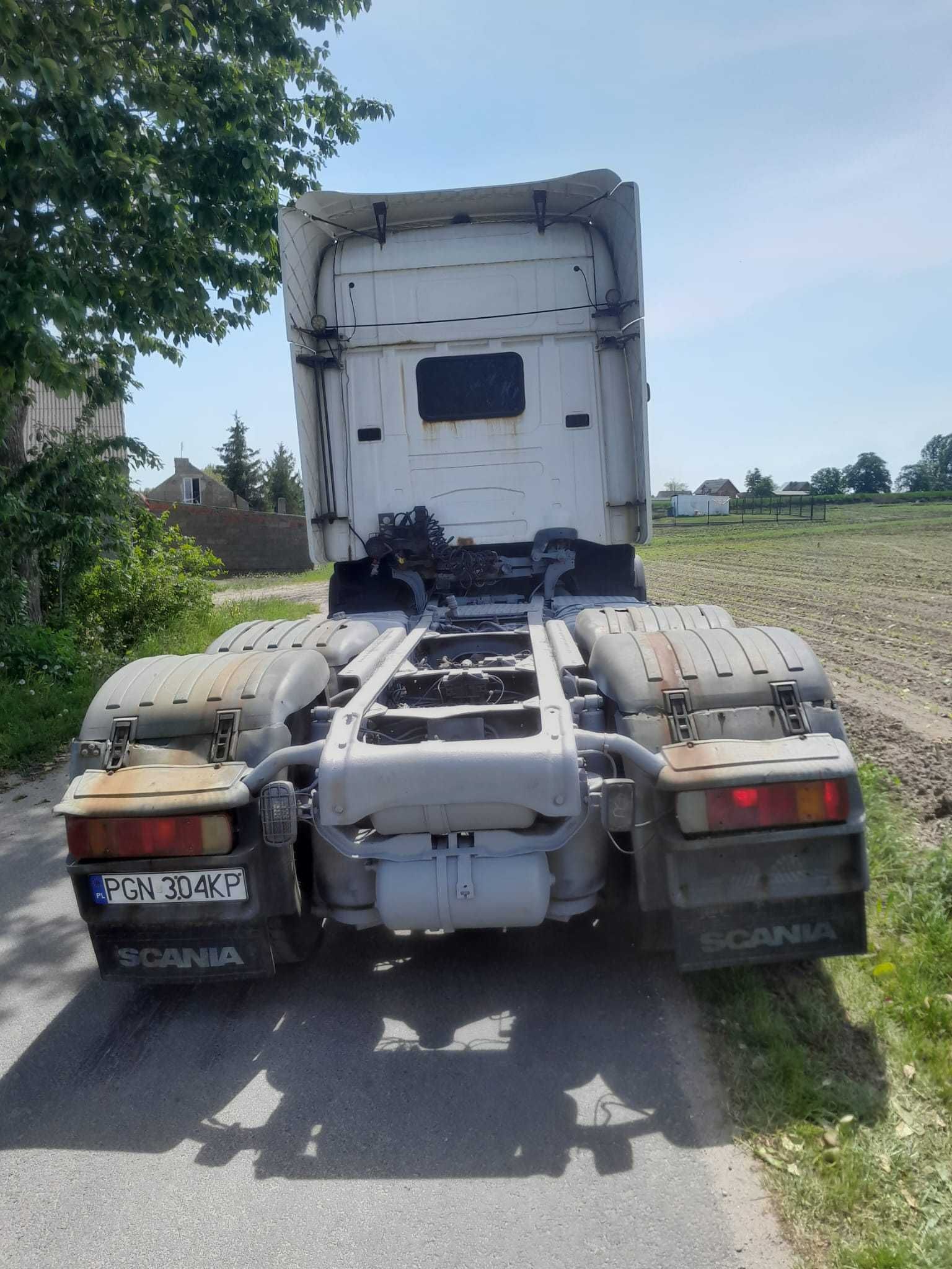 Scania R124, ciągnik siodłowy, nepęd 6x4, pojazd specjalny