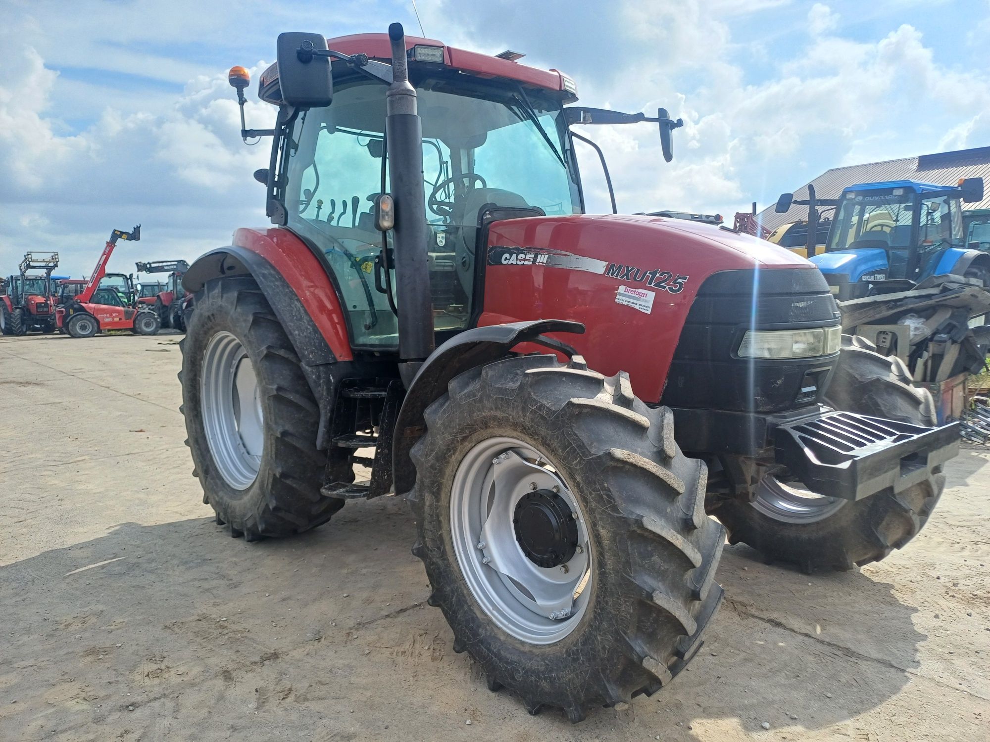 Case Mxu 125 sprowadzony T6010 TS125 new holland T6070