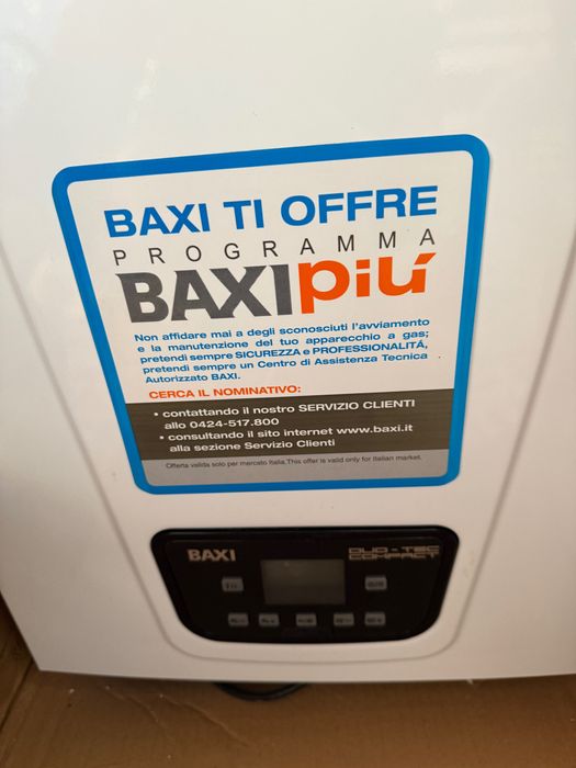газовий конденсаційний котел Baxi Duo-Tec Compact E
