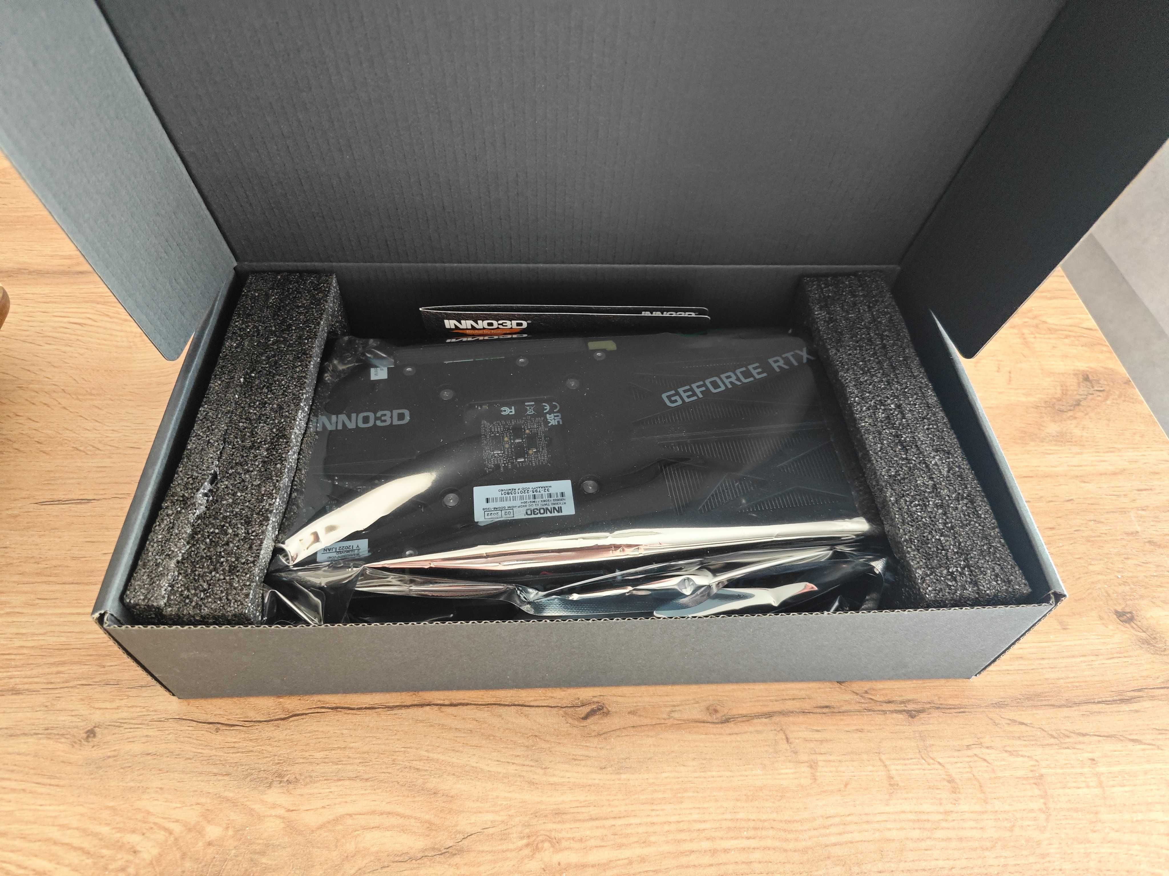 RTX3060 TWIN X2 OC 12GB GDDR6 Inno3D