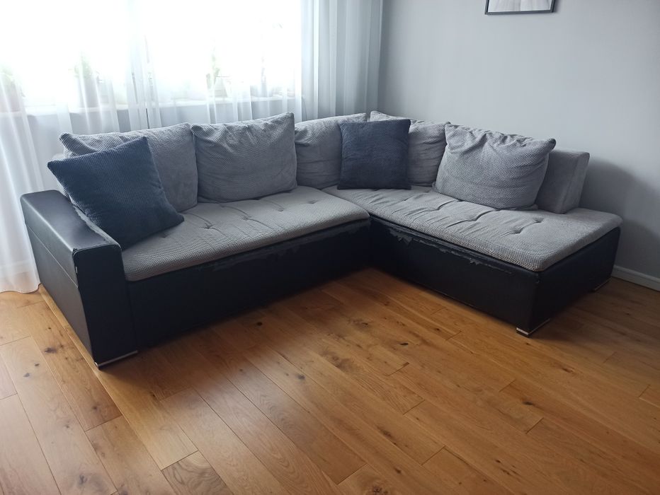 Narożnik z funkcją spania