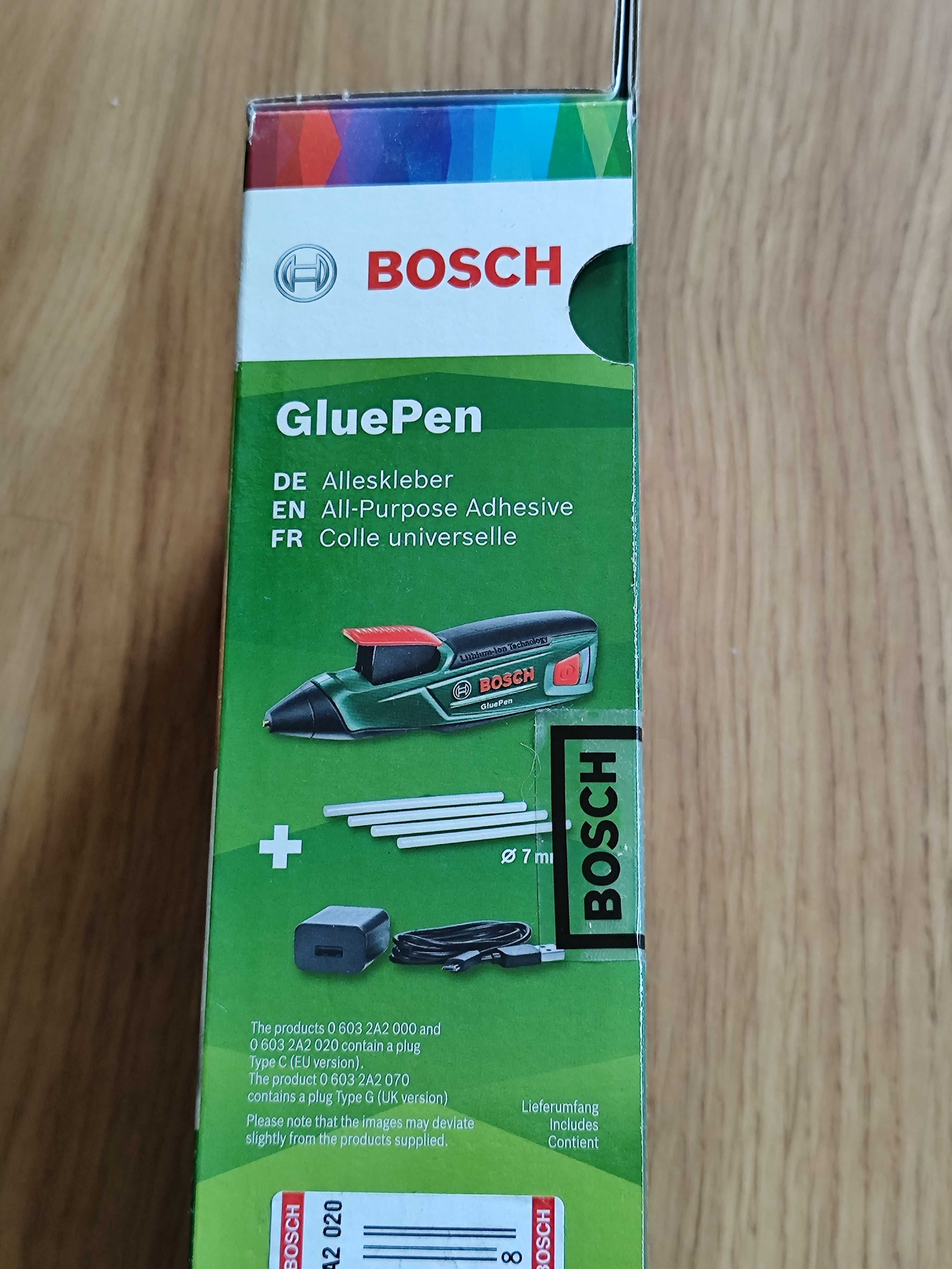 Nowy Pistolet akumulatorowy Bosch GluePen do kleju na gorąco