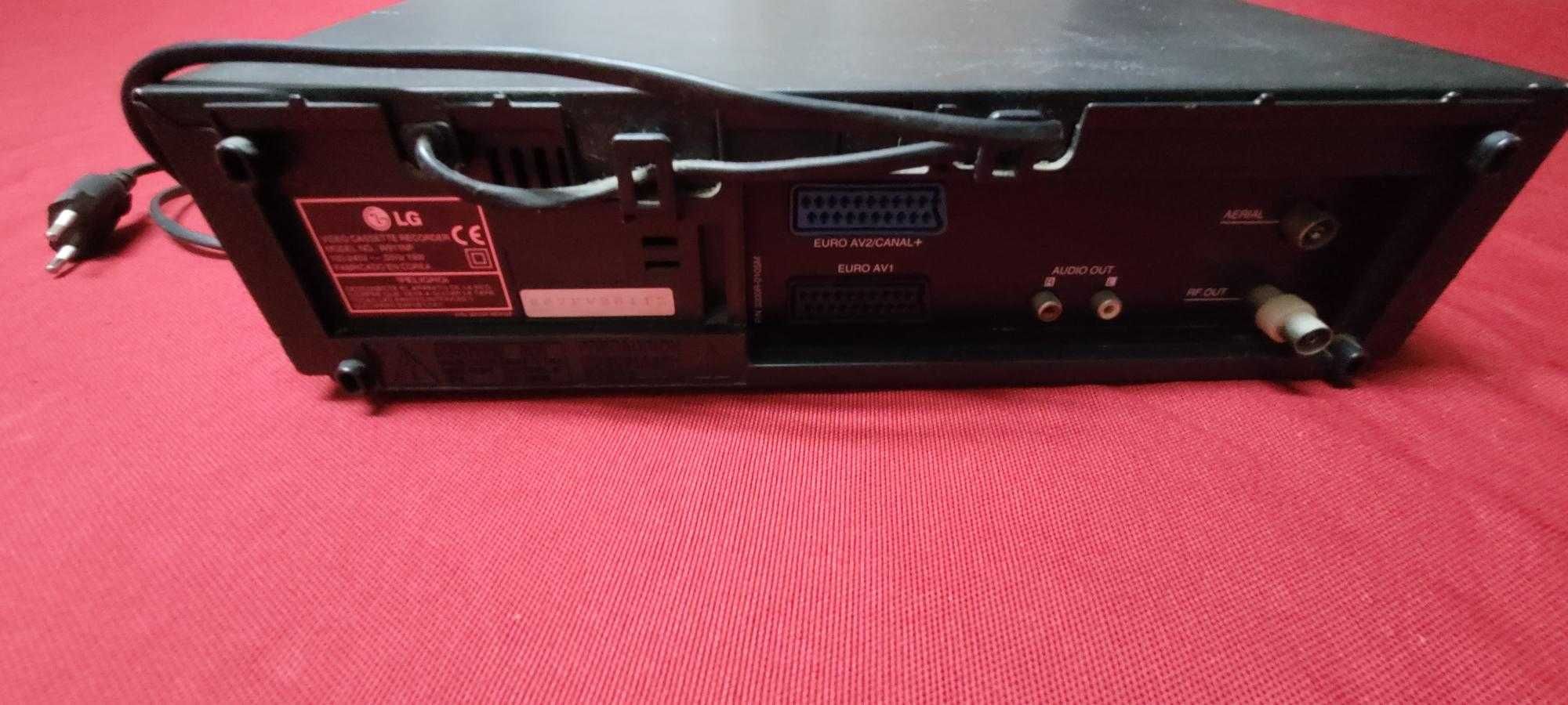 VHS marca LG a funcionar