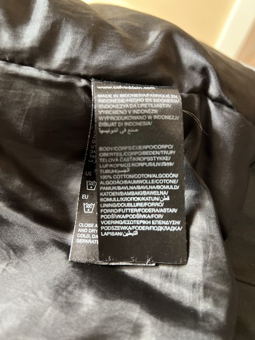 Meska kurtka Calvin Klein roz.S czarna