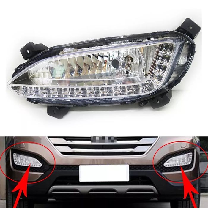 Farol Led Hyundai Santa Fé