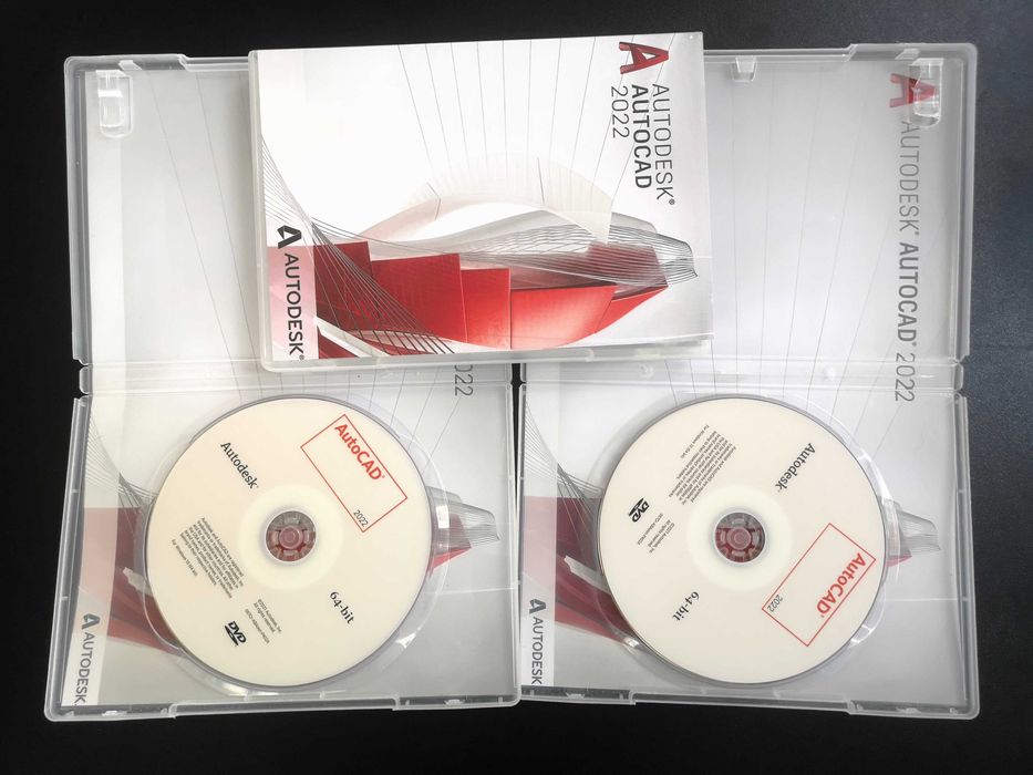 AutoCAD 2022 DVD Pełna wersja + Licencja dożywotnia komercyjna