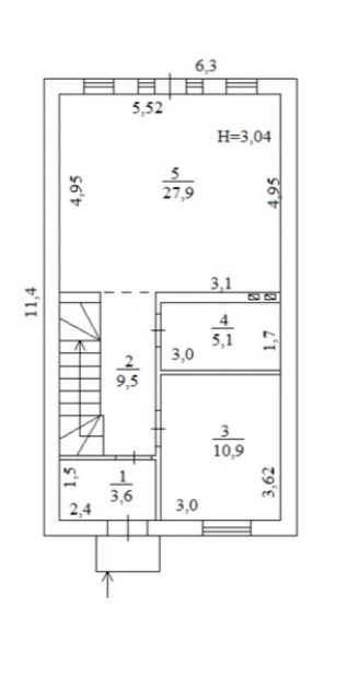Продаж будинку без %, газ