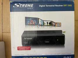 Dekoder strong dvbt 2 usb telewizji naziemnej sprawny dvb-t dvb-t2