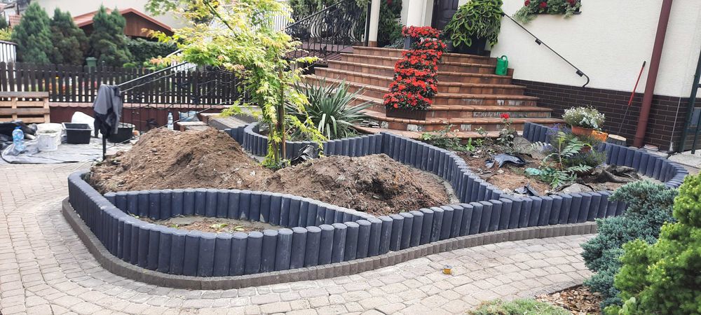 Usługi brukarstwo,Minikoparka Odwodnienia, ogrodzenia,tarasy