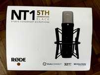 Rode NT1 5th Generation Black (XLR, USB) (new, новий)