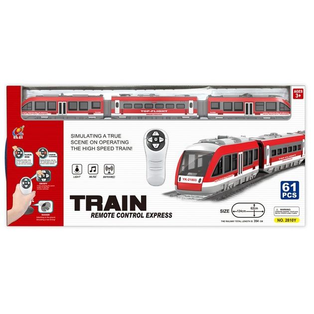 Залізниця Експрес поїзд на радіокеруванні 2810Y