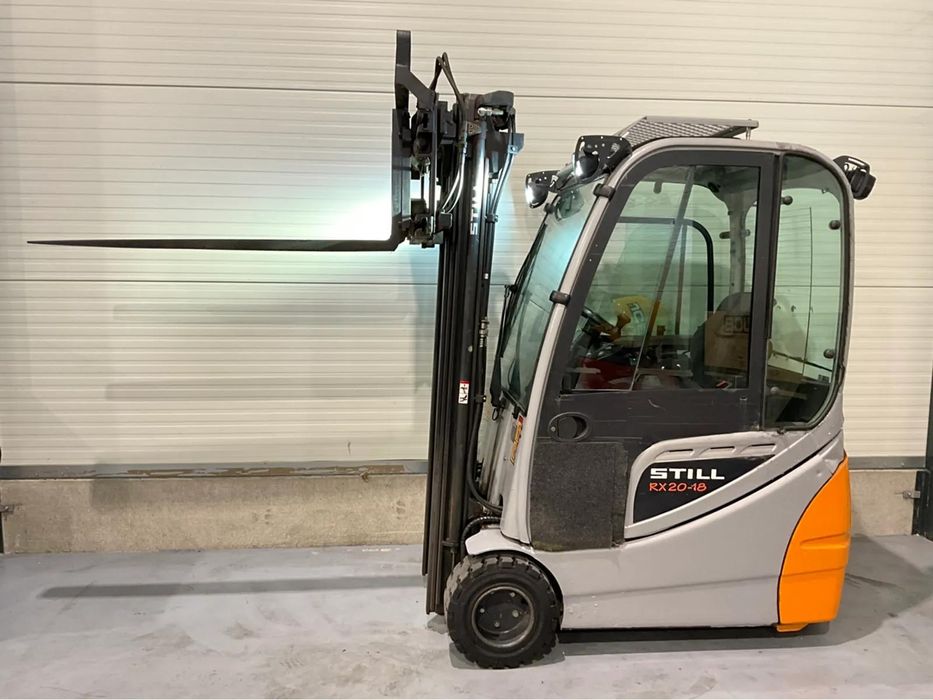 Empilhador eletrico still 18 cabinado