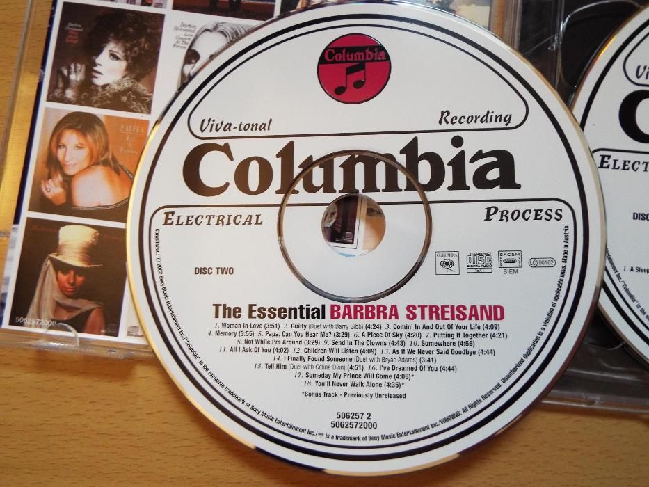 Barbra Streisand the essential 2 CD