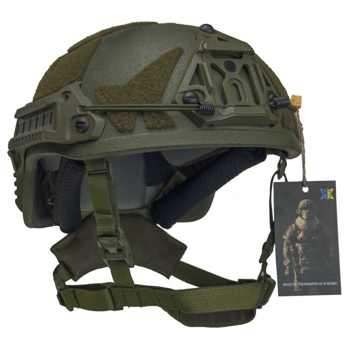 Балістичний шолом Sestan-Busch Helmet BK-ACH-HC. Олива розмір S
