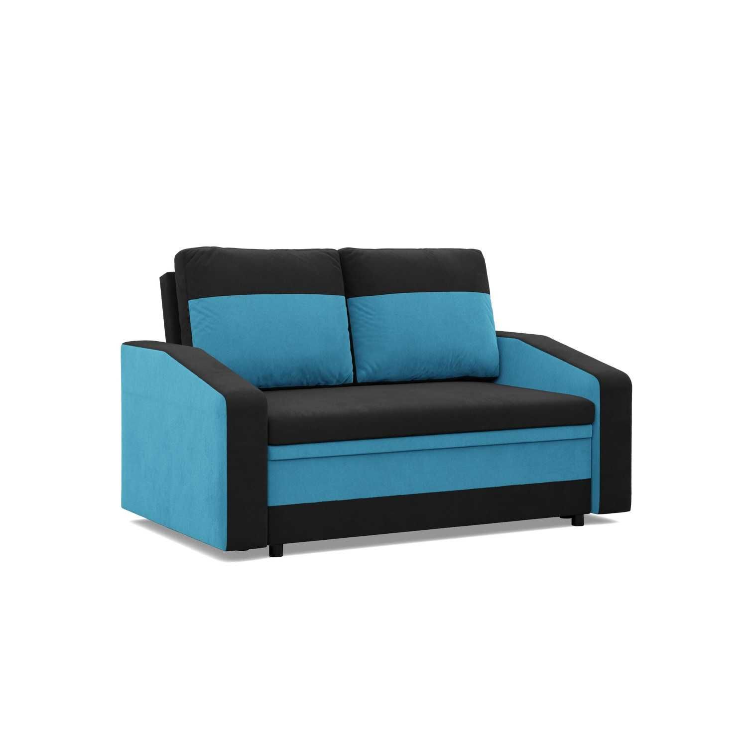 Sofa 2-osobowa z Funkcją Spania Pojemnik na pościel Orion TRANSPORT
