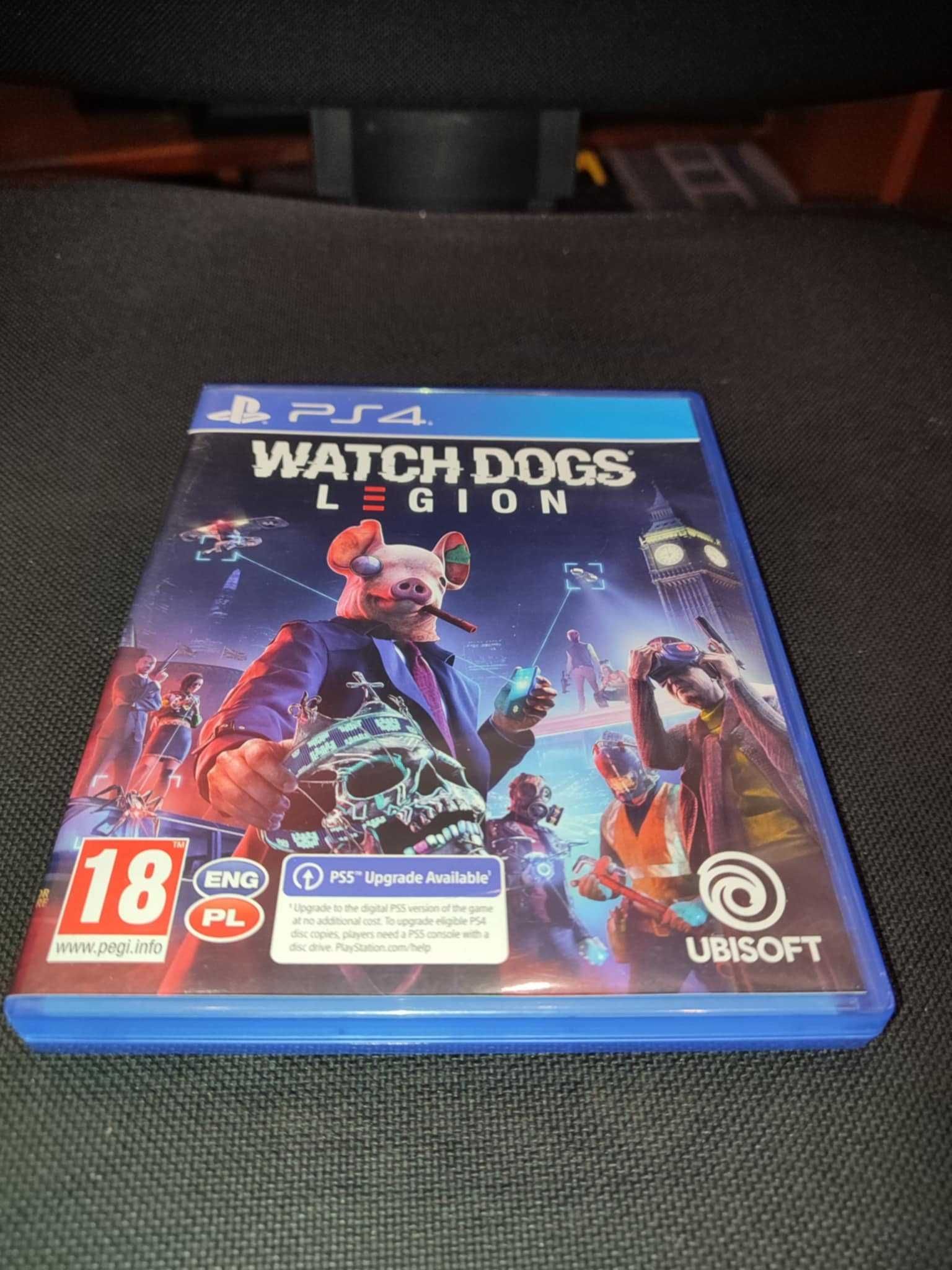Okazja!!! Gra Watch Dogs Legion na Playstation 4 i 5 Ps4! Polecam!