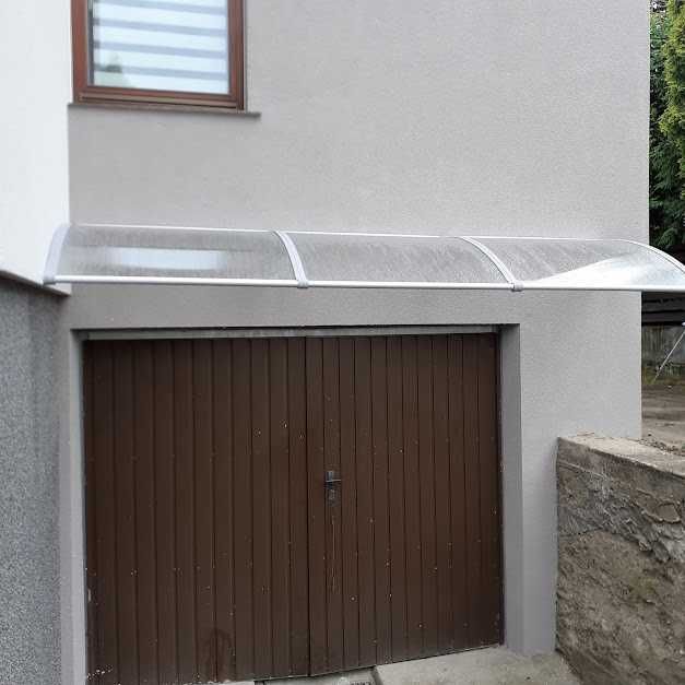 Daszek nad drzwi zadaszenie