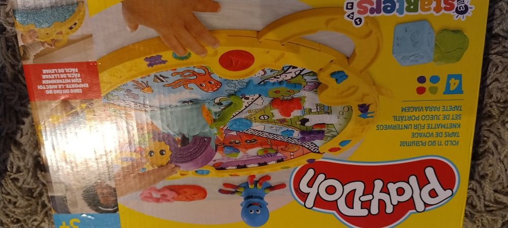 Play doh nowy zestaw mata i płac zabaw z ośmiornicą
