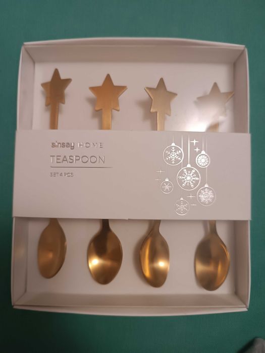 Новорічні милі чайні ложечки