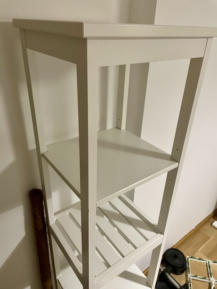 Ikea hemnes biały drewniany regał 42x172 cm