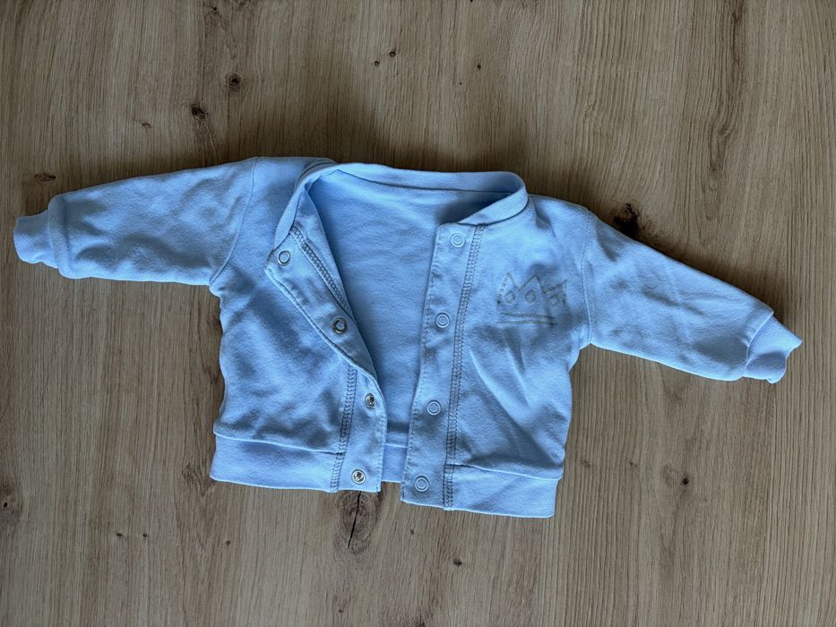 Komplet dres, body, bluza r. 56