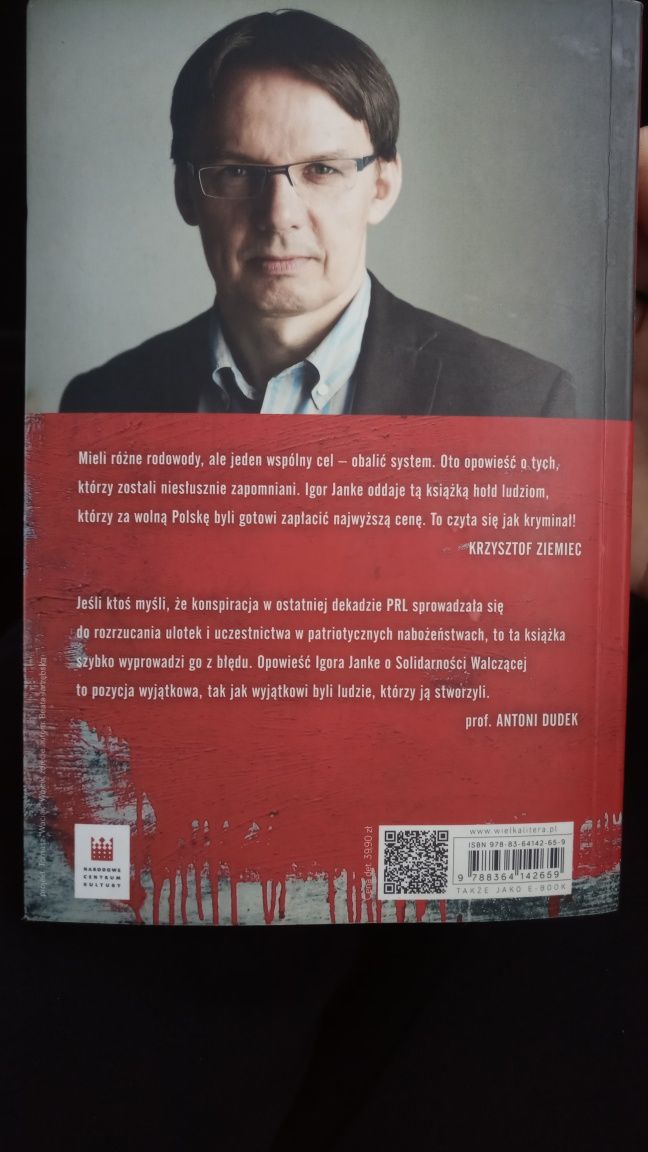 Książka Twierdza - solidarność walcząca - podziemna armia Janke