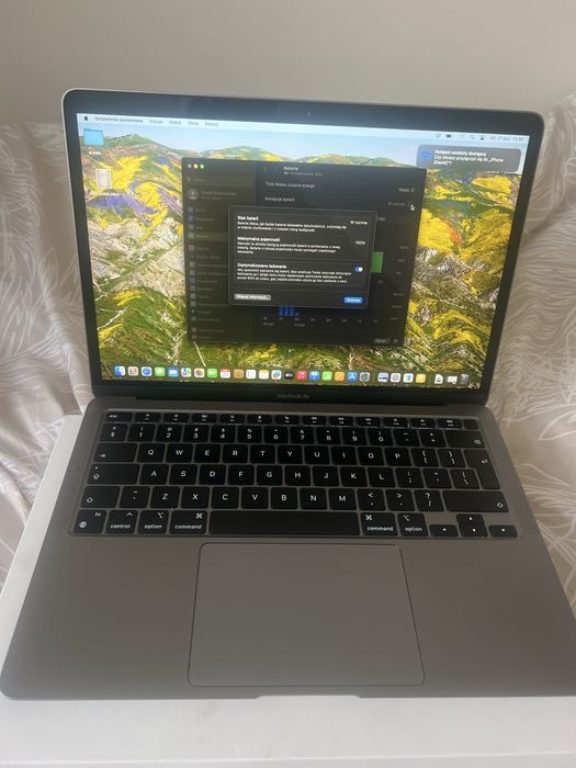 Macbook Air M1 100% Bateria 2024 jak Nowy Okazja!