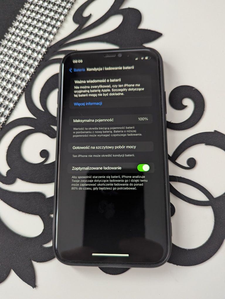 iPhone Xr komplet bialy 64 gb komplet