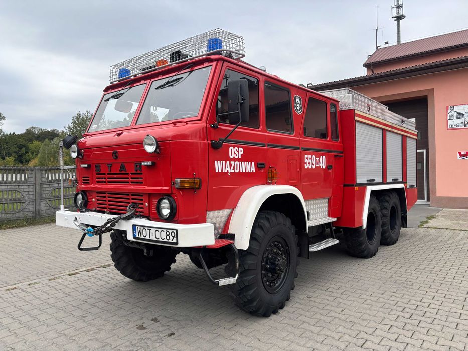 Star 266 6x6 strażacki, pożarniczy GBA 3/16