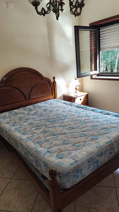 Mobília de quarto de extrema qualidade madeira mogno