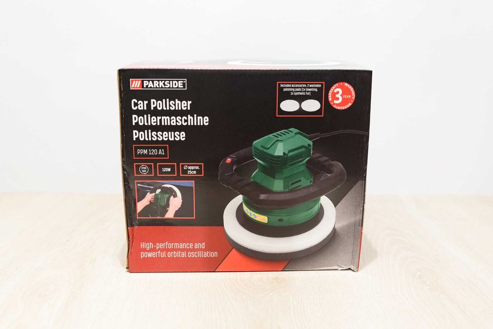 Осцилююча полірувальна машина Parkside PPM 120 A1 / Полірувальник
