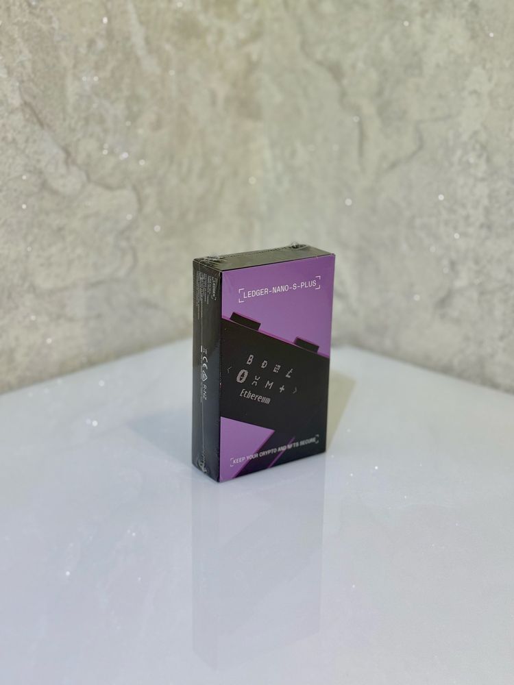 Ledger Nano S Plus (Matte Black) 2025. Оригінал з Франції.