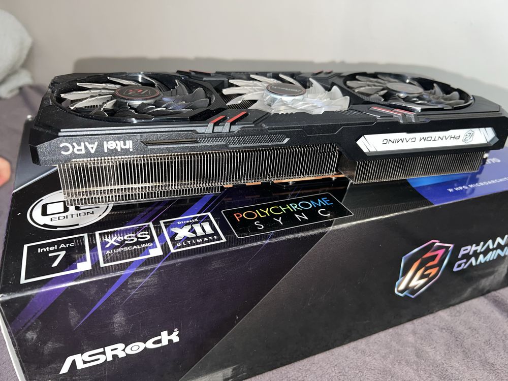 Karta graficzna intel a770 ( na gwarancji!!)