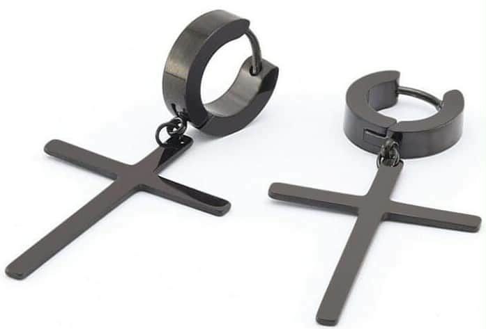 Słoik z biżuterią niespodzianka box mystery jar glam rock czachy krzyz