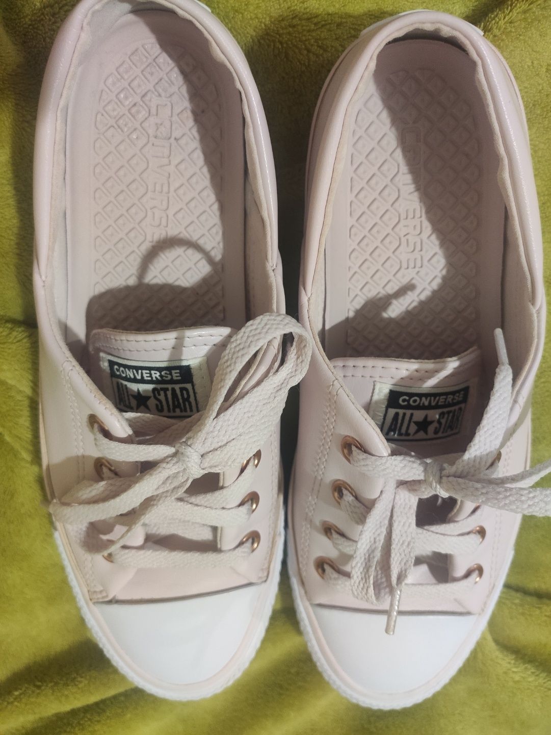 Кеди жіночі converse, пудра, розмір 38, устілка 25 см