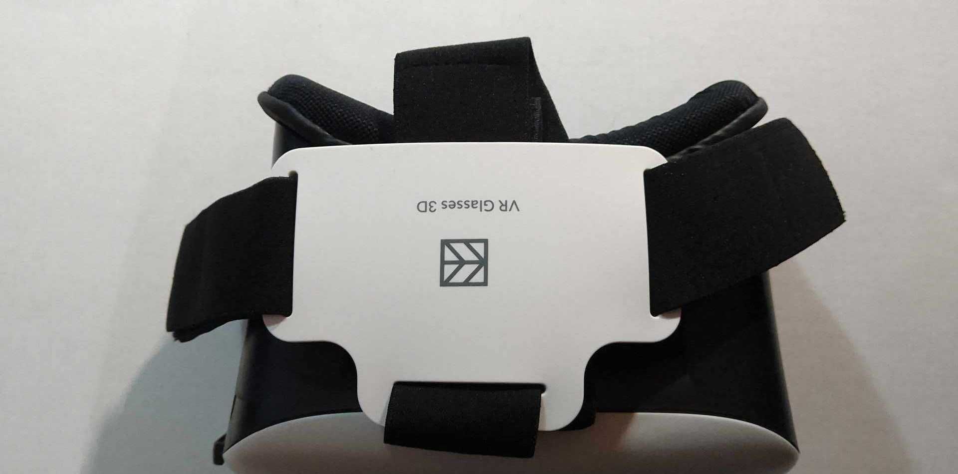 Okulary VR 3D Gogle do smartfona Hykker białe