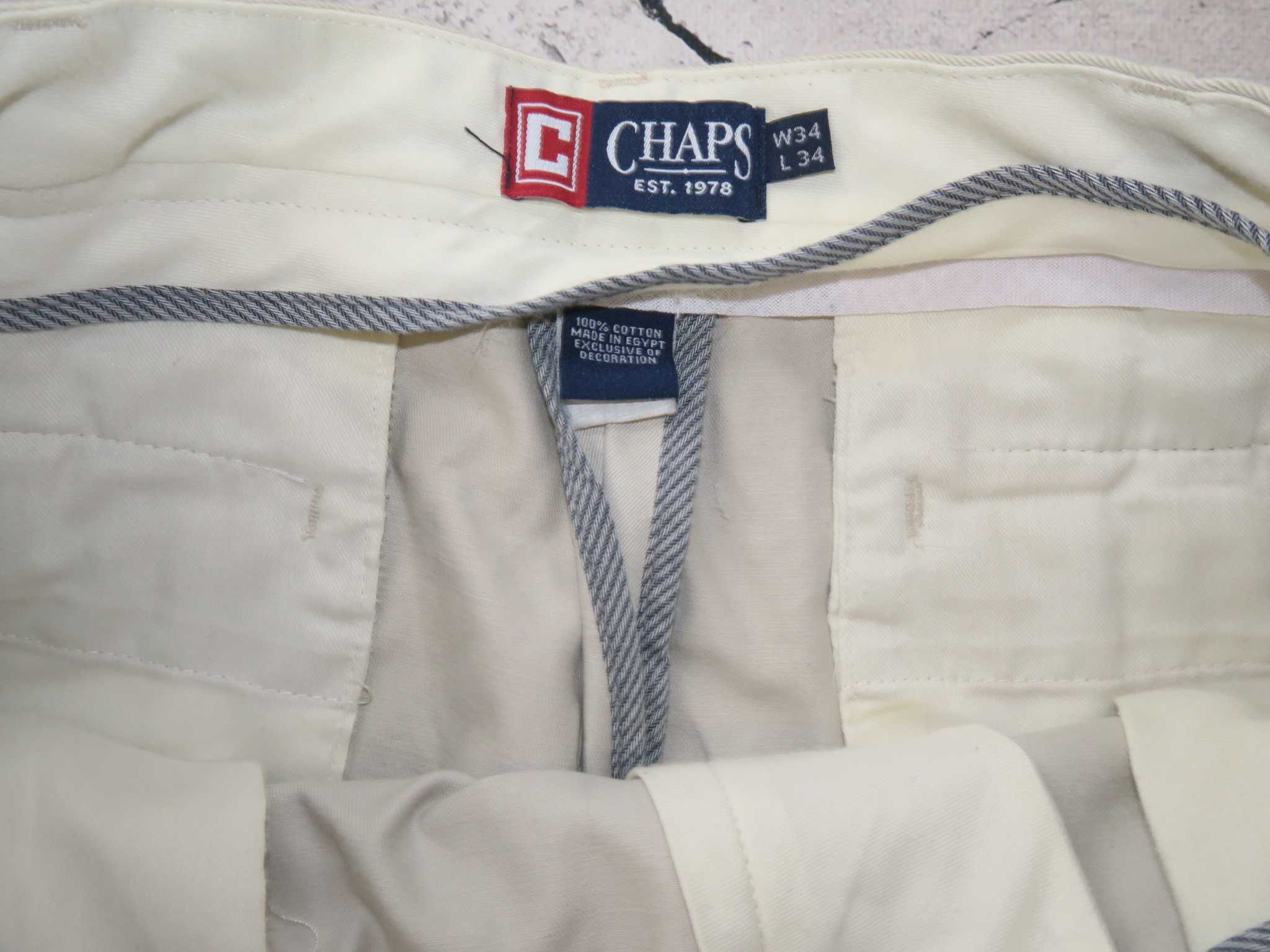 Ralph Lauren spodnie chinosy vintage baggy 34/34