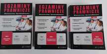 Egzaminy Prawnicze MS 2024 r. TOM 1 Tom 2 Tom3, Wydanie 14