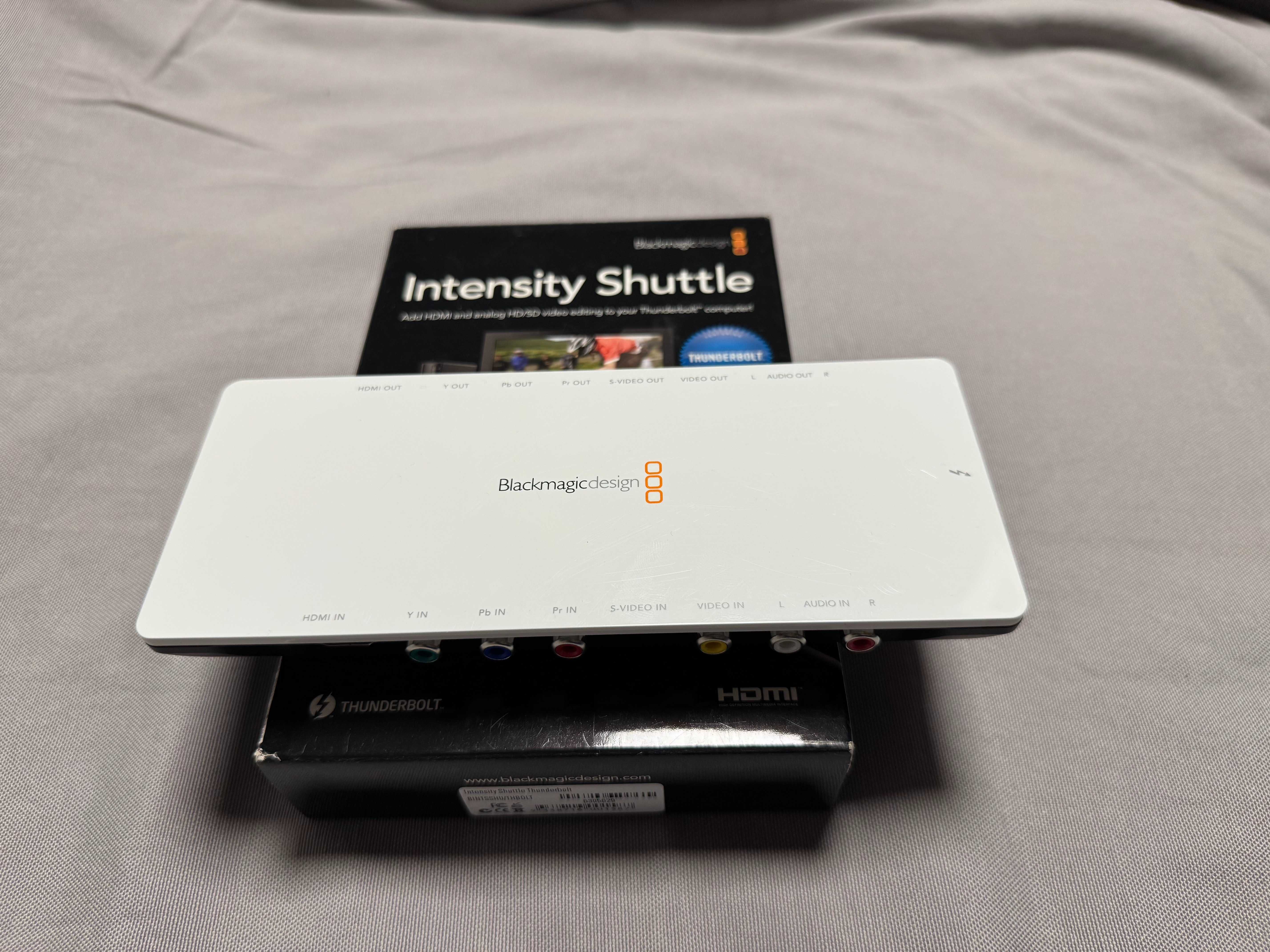 Blackmagic Design Intensity Shuttle Thunderbolt - zgrywanie VHS