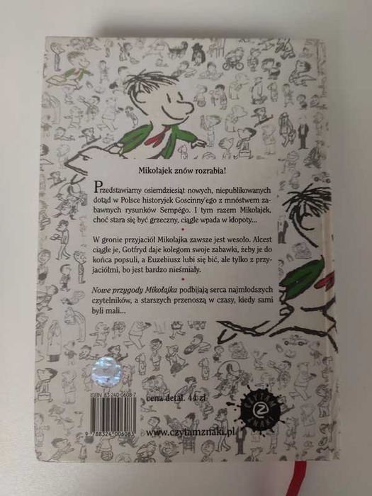 Nowe przygody Mikołajka książka